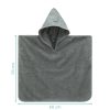 Fillikid poncsó frottír 59x54cm bálna 1036-44 – babatörölköző 1. kép