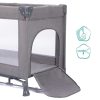 Fillikid utazóágy Milano 120x60cm szürke 4067-17 – utazóágy és járóka 7. kép