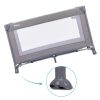Fillikid utazóágy Milano 120x60cm szürke 4067-17 – utazóágy és járóka 9. kép