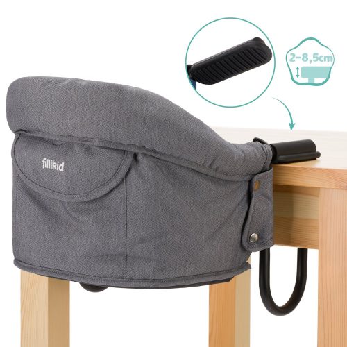 Fillikid etetõszék asztali Comfort szürke 399-07 – etetőszék 3. kép