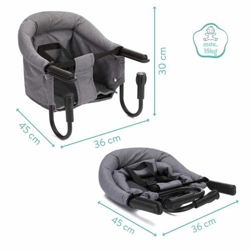 Fillikid etetõszék asztali Comfort szürke 399-07 – etetőszék 1. kép