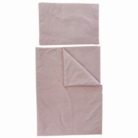 Soffi Baby ágynemû szett 2 részes 135x90 - 40x60cm apró csillag mintás rózsaszín – Zsebi Baba Shop