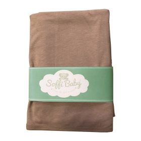 Soffi Baby takaró pamut dupla barna 80x100cm – babatermék