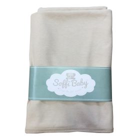 Soffi Baby takaró pamut dupla világosszürke 80x100cm – babatermék