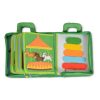 MONTESSORI foglalkoztató könyv textilből Happy Farm – Zsebi Baba Shop