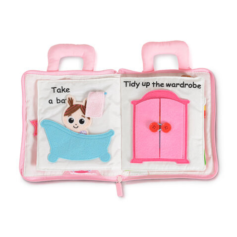 MONTESSORI foglalkoztató könyv Princess kastély – Zsebi Baba Shop