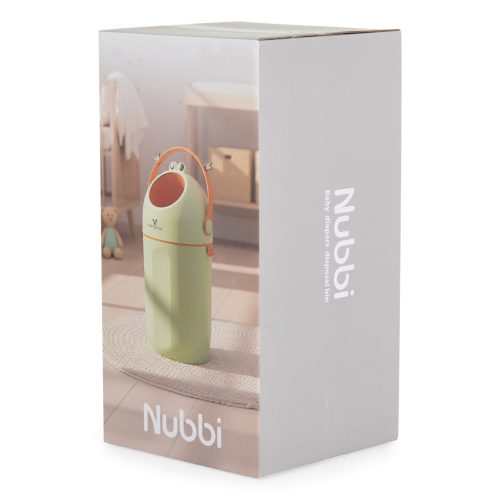 NUBBI pelenkatároló kuka FEHÉR – 1. kép