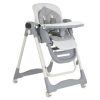 FUJI etetőszék és hinta 2in1 prémium huzattal SZÜRKE – etetőszék és hinta 2 az 1-ben 2. kép