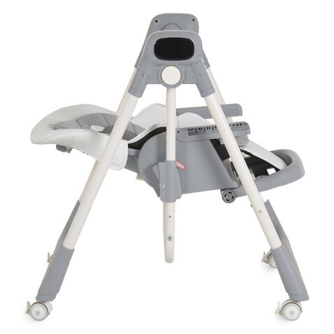 FUJI etetőszék és hinta 2in1 prémium huzattal SZÜRKE – etetőszék és hinta 2 az 1-ben 8. kép
