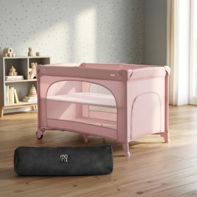 DOS utazóágy 2 szintes, kibújóval PINK – utazóágy termékfotó