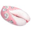 DOMBABY terhességi és szoptatós párna 30x120 cm PINK CSILLAGOS – terhességi és szoptatós párna 2. kép