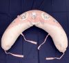 DOMBABY terhességi és szoptatós párna 30x120 cm PINK CSILLAGOS – terhességi és szoptatós párna 1. kép