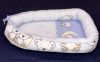DOMBABY Babafészek  50x75cm MACIS KÉK – Zsebi Baba Shop