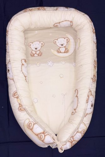 DOMBABY Babafészek  50x75cm MACIS BÉZS – Zsebi Baba Shop