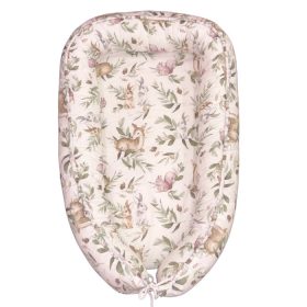 DOMBABY Babafészek 50x75cm ŐZIKE ZÖLD – Zsebi Baba Shop