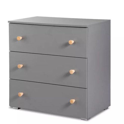 Klups Little Sky - Pauline Grafit-Fenyő - Babaszoba 3 Részes Szett