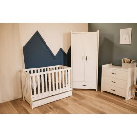   Klups Little Sky - Amélia II - Fehér - Babaszoba 3 Részes Szett