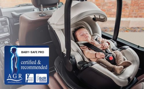 BRITAX RÖMER Baby-Safe Pro Lux Onyx Black – babahordozó autósülés 6. kép