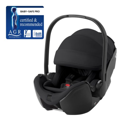 BRITAX RÖMER Baby-Safe Pro Lux Onyx Black – babahordozó autósülés 8. kép