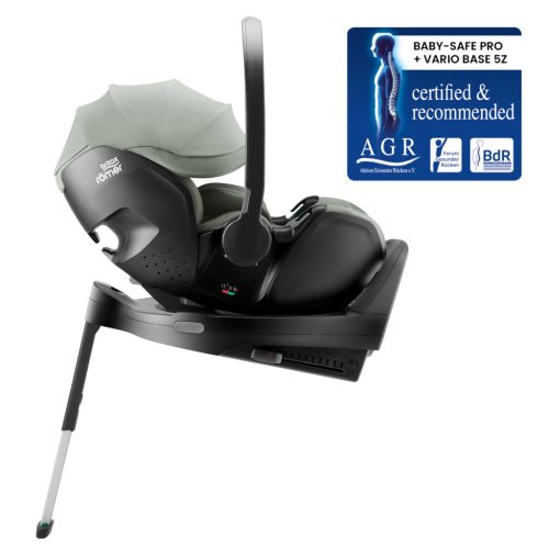 BRITAX RÖMER Baby-Safe Pro Vario Base 5Z Bundle Style Sage Green – babahordozó autósülés 10. kép