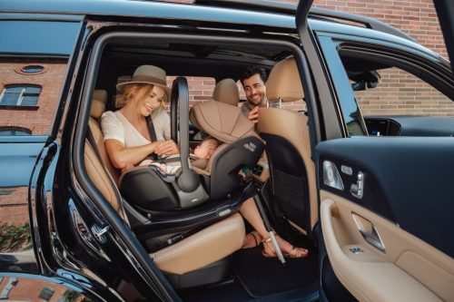 BRITAX RÖMER Baby-Safe Pro Vario Base 5Z Bundle Lux Onyx Black – babahordozó autósülés 4. kép