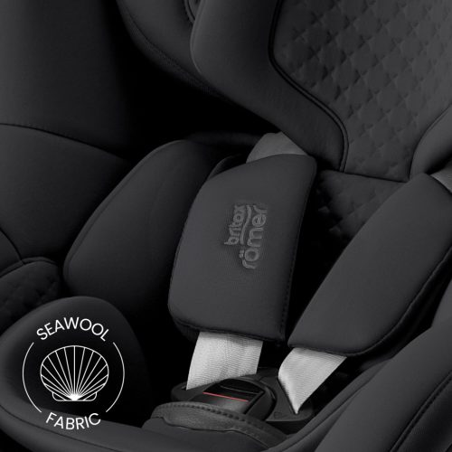 BRITAX RÖMER Dualfix 5Z Lux Onyx Black – 40–150 cm-es autósülés 3. kép