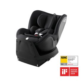 BRITAX RÖMER Dualfix Plus Style Carbon Black – 40–150 cm-es autósülés 2. kép