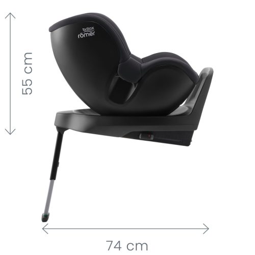 BRITAX RÖMER Dualfix Plus Style Teak – 40–150 cm-es autósülés 4. kép