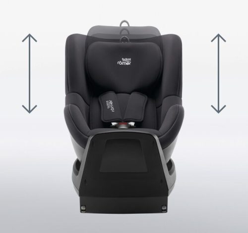 BRITAX RÖMER Dualfix M Plus Style Carbon Black – 40–150 cm-es autósülés 6. kép