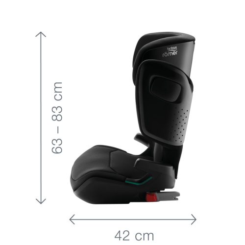 BRITAX RÖMER Kidfix M i-Size Space Black – autósülés 3. kép