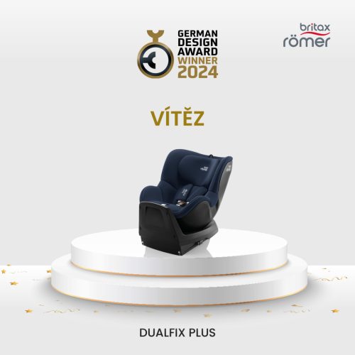 BRITAX RÖMER Dualfix Plus Space Black – 40–150 cm-es autósülés 6. kép