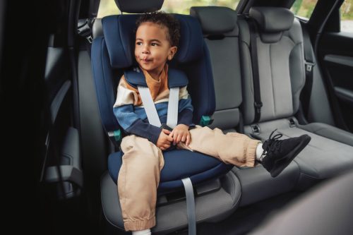 BRITAX RÖMER Evolvafix Dusty Rose – 76–150 cm-es autósülés 1. kép