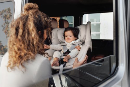 BRITAX RÖMER Dualfix 5Z Lux Soft Taupe – 40–150 cm-es autósülés 5. kép