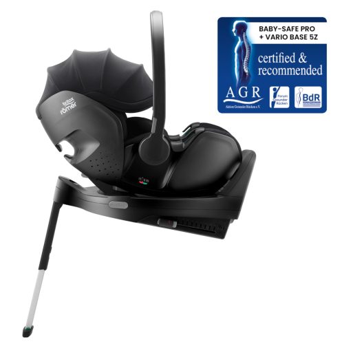 BRITAX RÖMER Baby-Safe Pro Vario Base 5Z bundle Classic Deep Black – babahordozó autósülés 9. kép