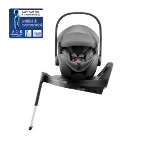 BRITAX RÖMER Baby-Safe Pro Vario Base 5Z bundle Style Mineral Grey – babahordozó autósülés 2. kép