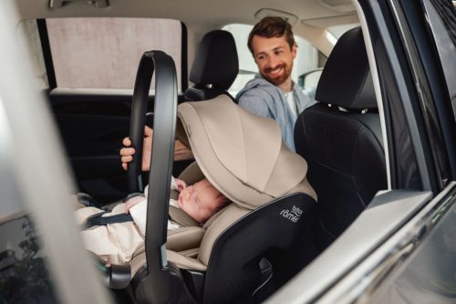 BRITAX RÖMER Baby-Safe Pro Vario Base 5Z bundle Style Mineral Grey – babahordozó autósülés 7. kép