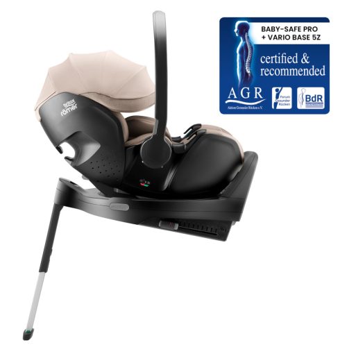 BRITAX RÖMER Baby-Safe Pro Vario Base 5Z bundle Style Teak – babahordozó autósülés 9. kép