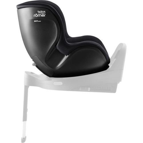 BRITAX RÖMER Dualfix 5Z Classic Deep Black – 40–150 cm-es autósülés 3. kép