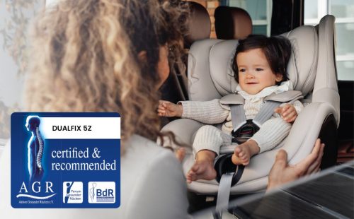 BRITAX RÖMER Dualfix 5Z Style Carbon Black – 40–150 cm-es autósülés 4. kép