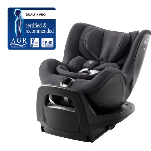 BRITAX RÖMER Dualfix Pro Classic Deep Grey – 40–150 cm-es autósülés 9. kép