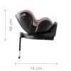 BRITAX RÖMER Dualfix Pro Style Dusty Rose – 40–150 cm-es autósülés 8. kép