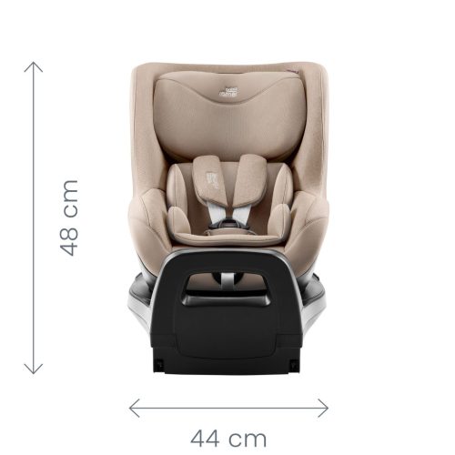 BRITAX RÖMER Dualfix Pro M Classic Deep Black – 40–150 cm-es autósülés 4. kép