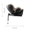 BRITAX RÖMER Dualfix Pro M Classic Deep Grey – 40–150 cm-es autósülés 6. kép