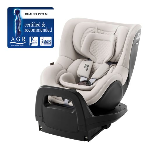BRITAX RÖMER Dualfix Pro M Lux Soft Taupe – 40–150 cm-es autósülés 8. kép