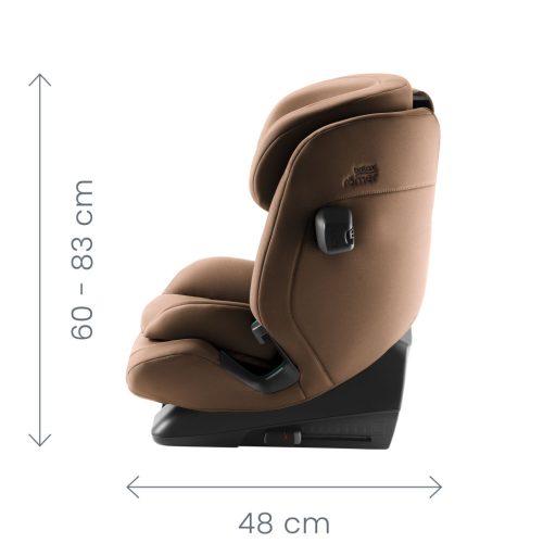 BRITAX RÖMER Advansafix Pro Lux Urban Olive – 76–150 cm-es autósülés 5. kép