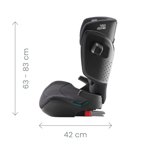 BRITAX RÖMER Kidfix Pro Classic Midnight Grey – autósülés 3. kép