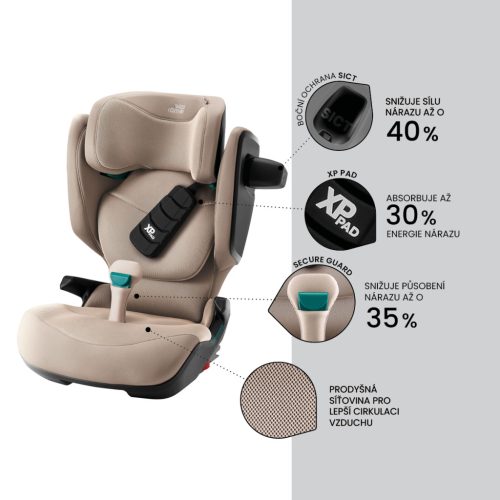 BRITAX RÖMER Kidfix Pro Style Carbon Black – autósülés 6. kép
