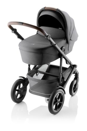 BRITAX RÖMER Smile 5Z Style mózeskosár Mineral Grey – babakocsi mózeskosár termékfotó