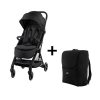 BRITAX RÖMER Set Stroller FLYLITE + free travel bag Carbon Black – babakocsi 2. kép