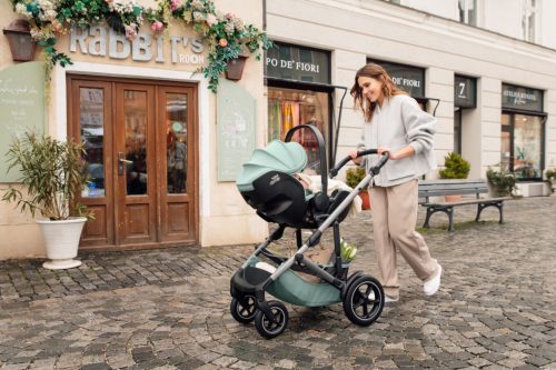 BRITAX RÖMER set multifunkciós babakocsi Smile 5Z + mózeskosár Night Blue termékkép